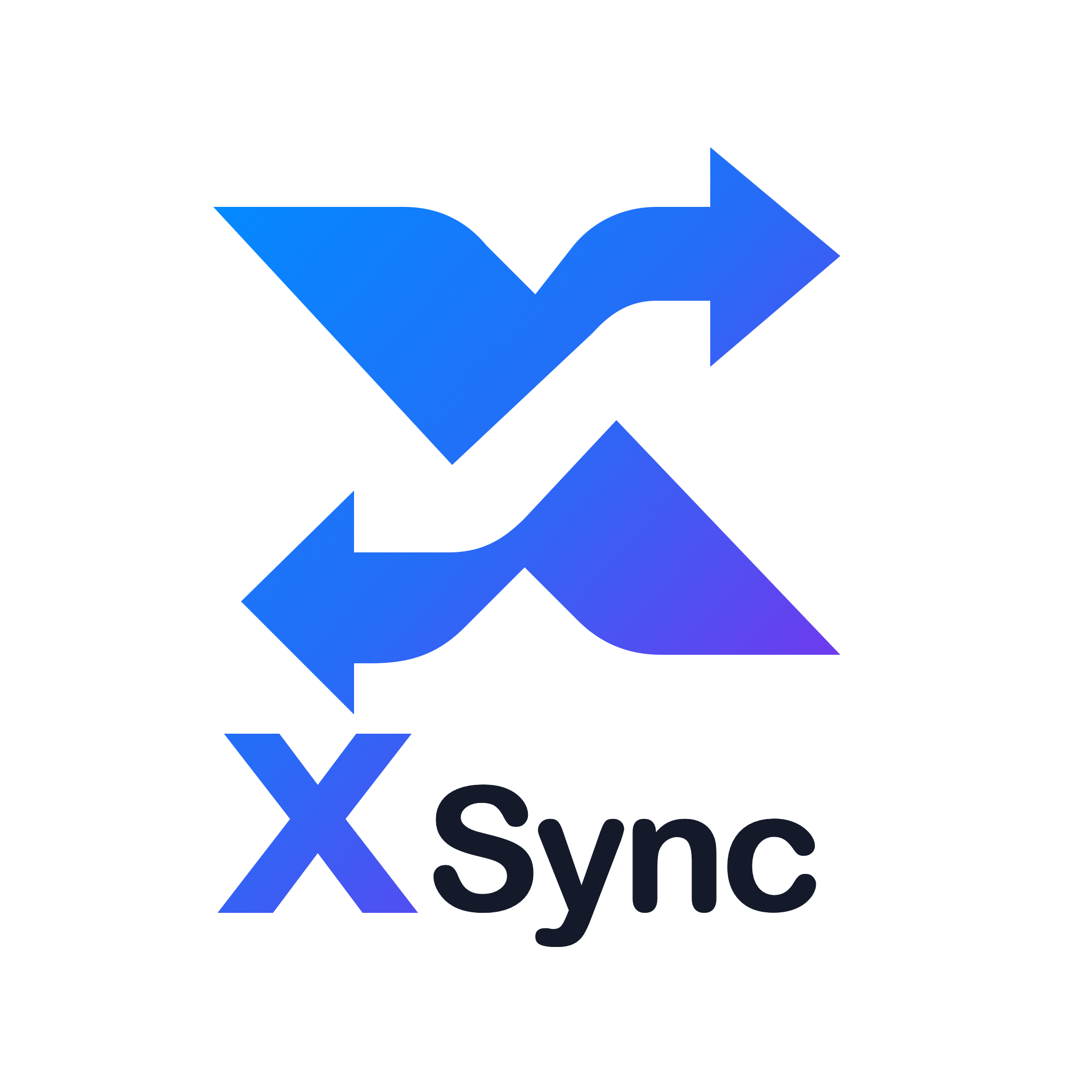 X sync Logo